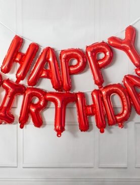 Happy Birthday Decoration Balloons