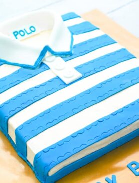 Polo Stripe Cake