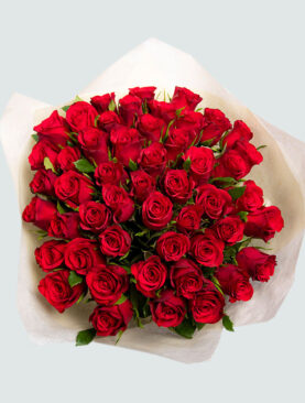 Red Rose Love - 50 Red Roses