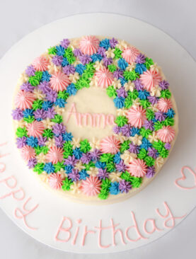 Twilight Buttercream cake