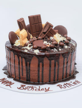 Choco Drip Messy Cake